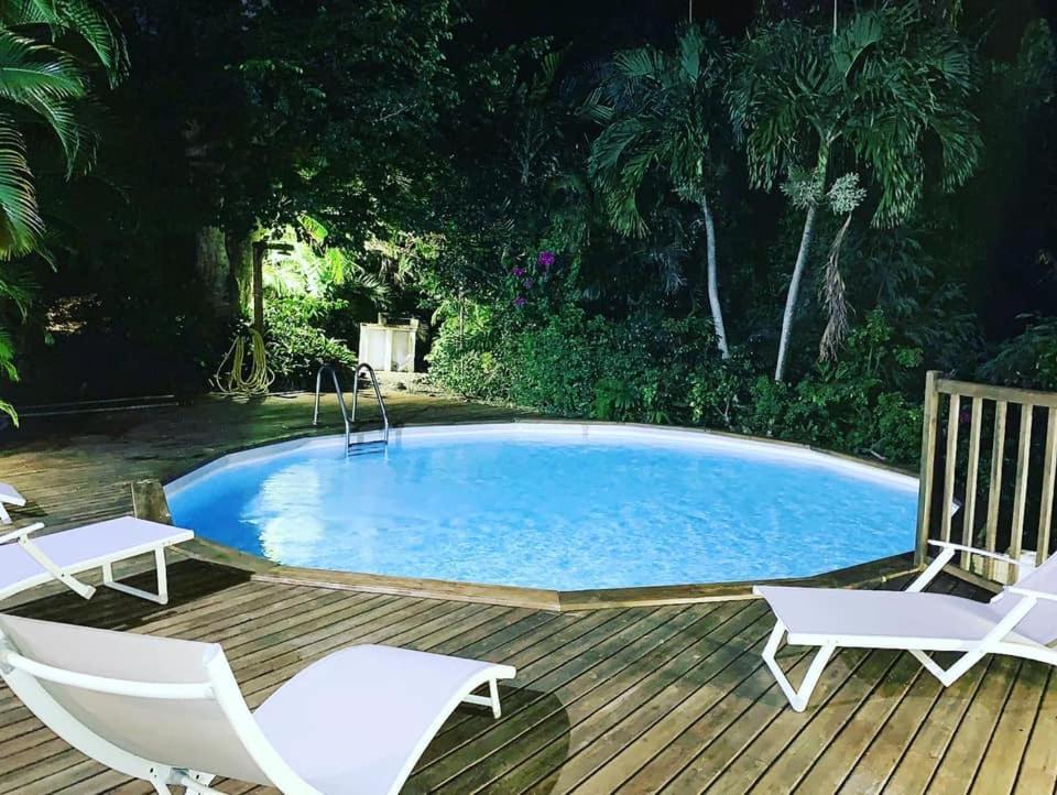 Villa Du Jardin Botanique, Ex. Propriete Coluche Deshaies Exterior photo